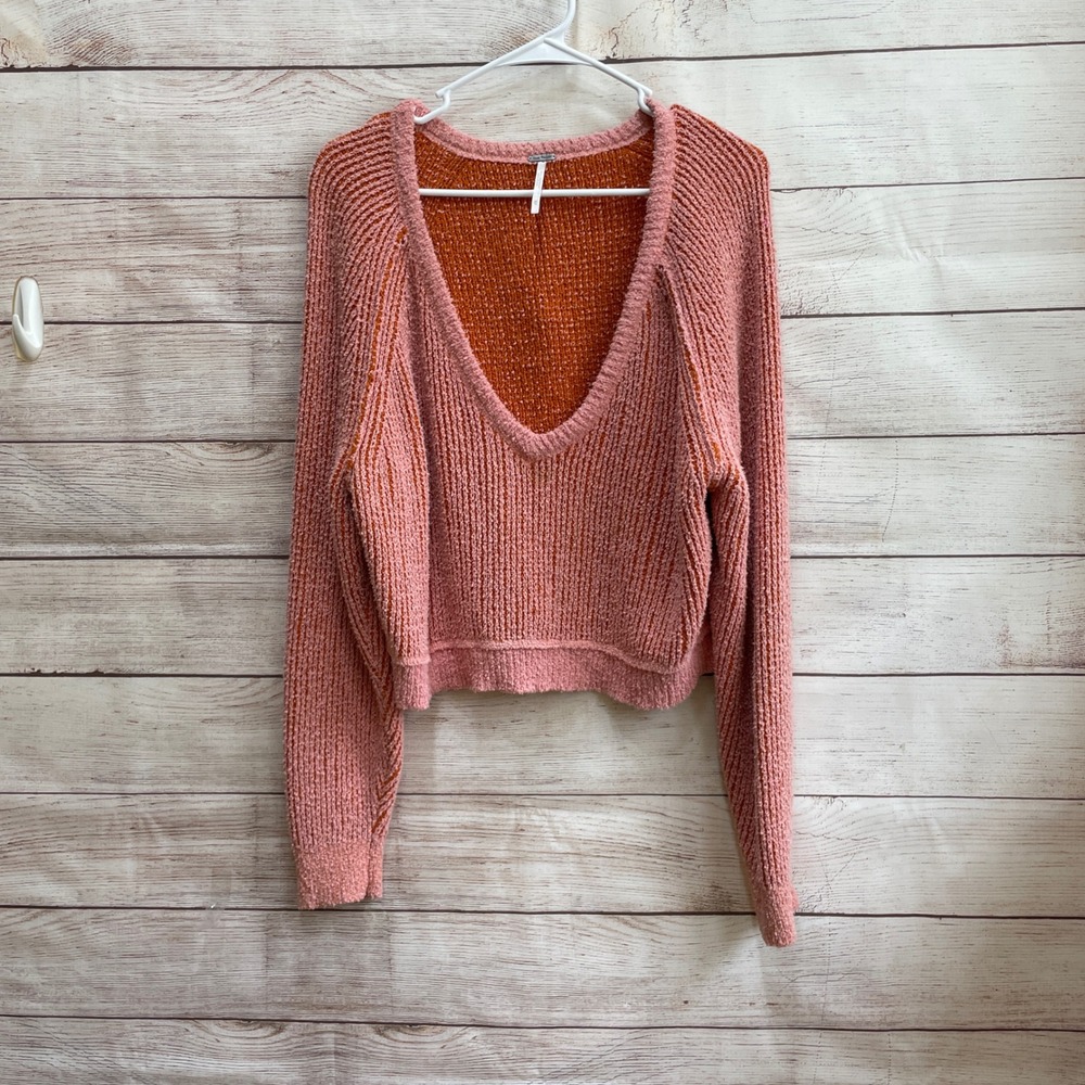 EXCELLENT CONDITION FREE PEOPLE‎ TEXTURED SLOUCHY PULLOVER SWEATER